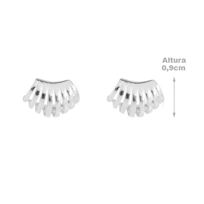 Brinco de Prata Liso - 65342
