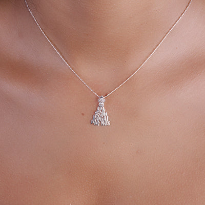Pingente de Prata Nossa Senhora Aparecida - 65381