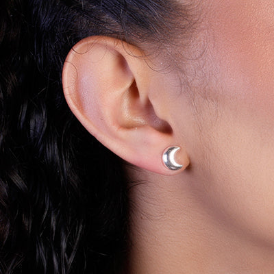 Brinco de Prata Lua - 65449