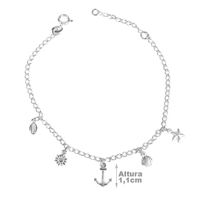 Pulseira de Prata Mar - 65476