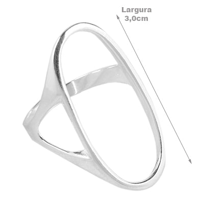 Anel de Prata Liso - 65492