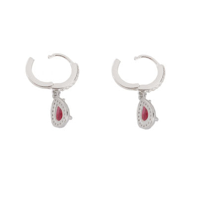 Argola de Prata com Zircônias - 65539