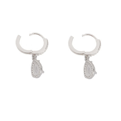 Argola de Prata com Zircônias - 65540