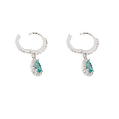 Argola de Prata com Zircônias - 65546