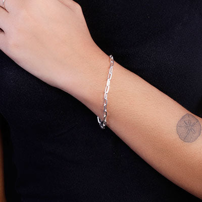 Pulseira de Prata em Elo - 65565
