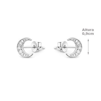 Brinco de Prata Lua - 65570