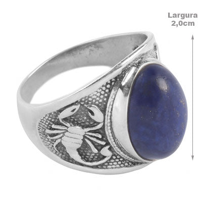 Anel de Prata Escorpião - 65592