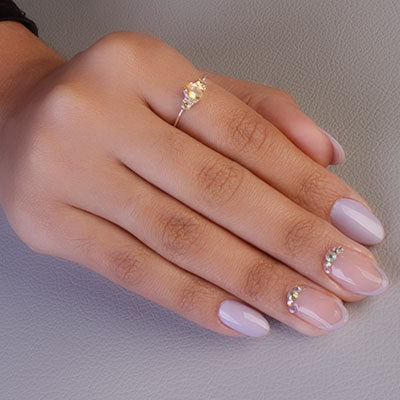 Anel de Prata com Citrino - 65676