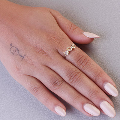 Anel de Prata com Citrino - 65679