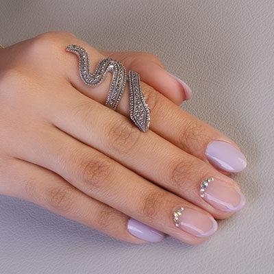 Anel de Prata Serpente/Cobra - 65729