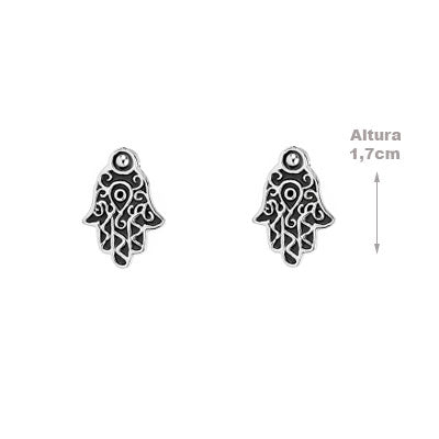 Brinco de Prata Hamsa - 65919