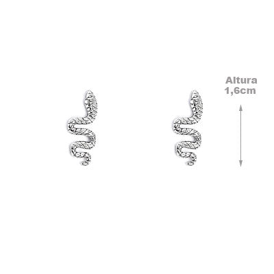 Brinco de Prata Serpente/Cobra - 65922