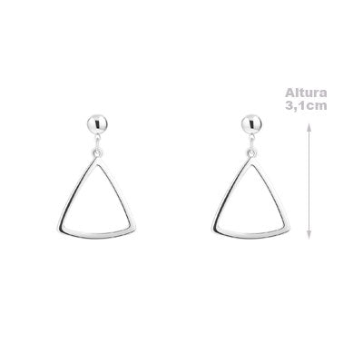 Brinco de Prata Liso - 65929