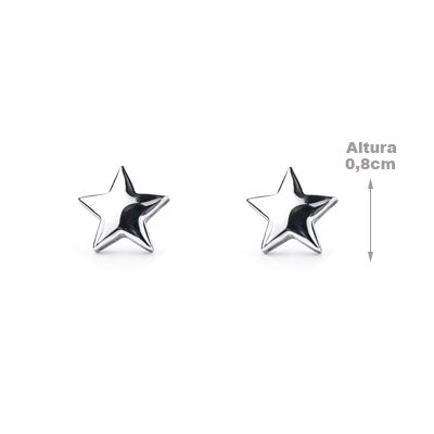 Brinco de Prata Estrela - 65934