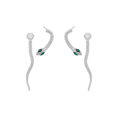 Brinco de Prata Serpente/Cobra - 65949