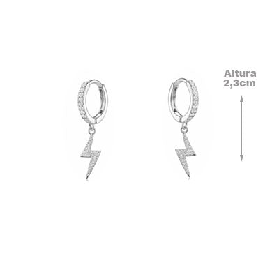 Argola de Prata Raio - 65979