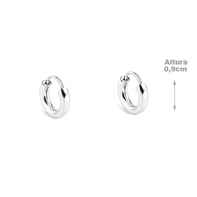 Argola de Prata Lisa - 66011 - soprata