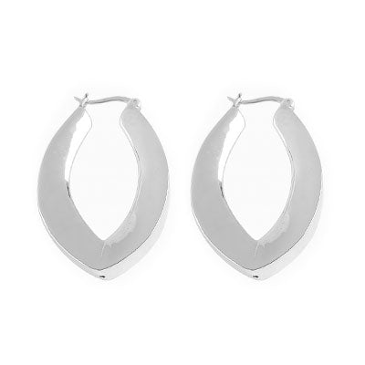 Argola de Prata Lisa - 66030