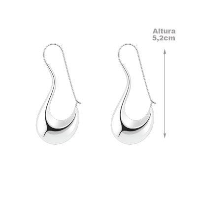 Anzol de Prata Liso - 66061