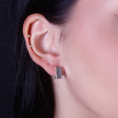 Argola de Prata Lisa - 66072