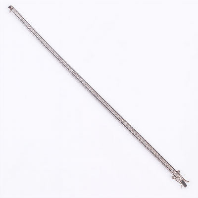 Pulseira de Prata com Zircônia - 66150