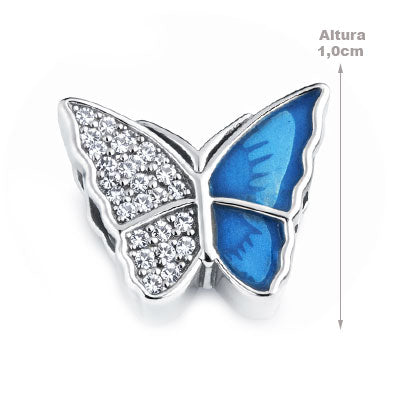 Berloque de Prata Borboleta - 66264