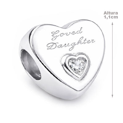 Berloque de Prata Coração - 66288