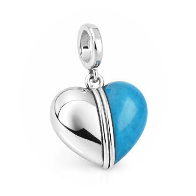 Berloque de Prata Coração - 66297