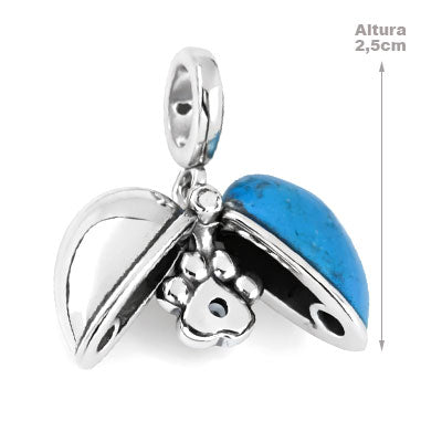 Berloque de Prata Coração - 66297