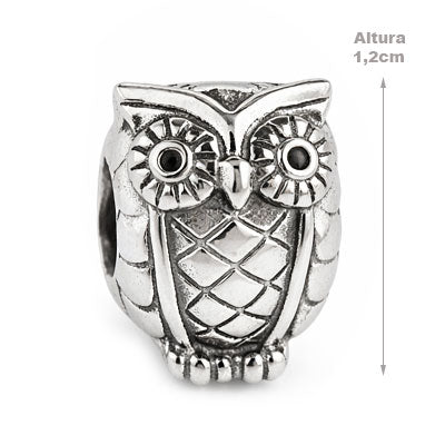 Berloque de Prata Coruja - 66308