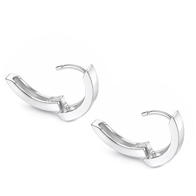 Argola de Prata Lisa - 66382