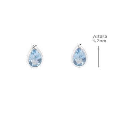 Brinco de Prata com Topázio - 66408