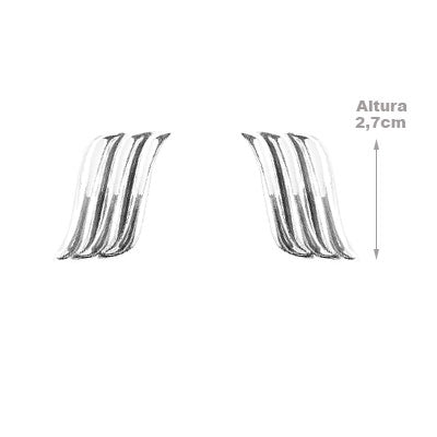 Brinco de Prata Trabalhado - 66445