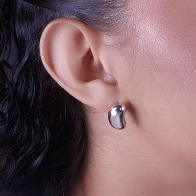 Brinco de Prata Liso - 66551