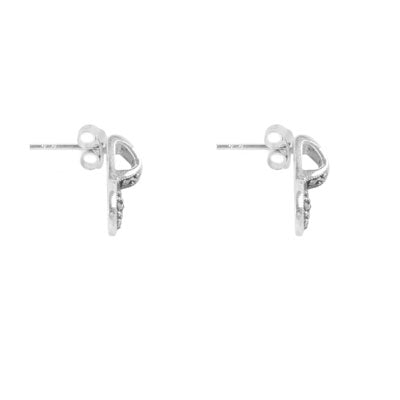Brinco de Prata com Marcassitas - 66555
