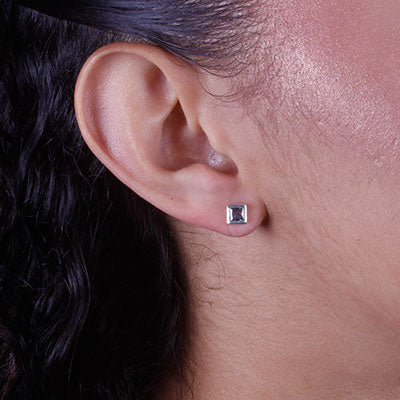 Brinco de Prata com Cristal - 66592