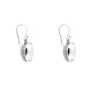 Brinco de Prata com Pérola - 66632