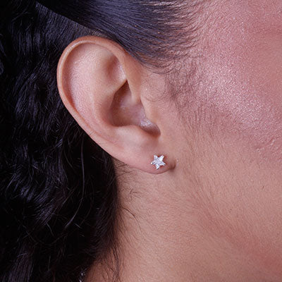 Brinco de Prata Estrela - 66675