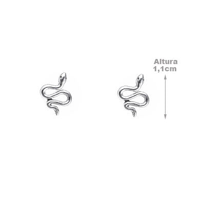 Brinco de Prata Serpente/Cobra - 66681