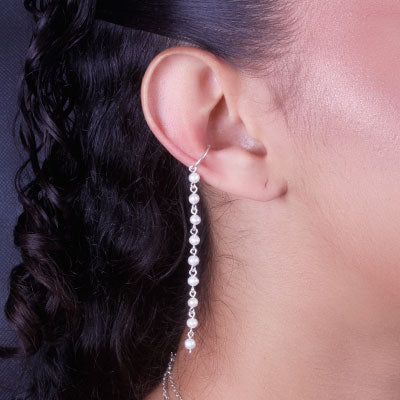 Piercing de Prata Pressão para Orelha - 66726