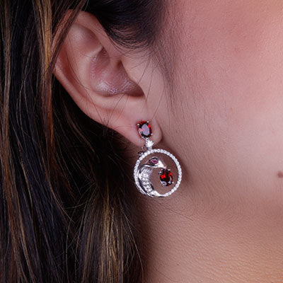 Brinco de Prata Serpente/Cobra - 66733