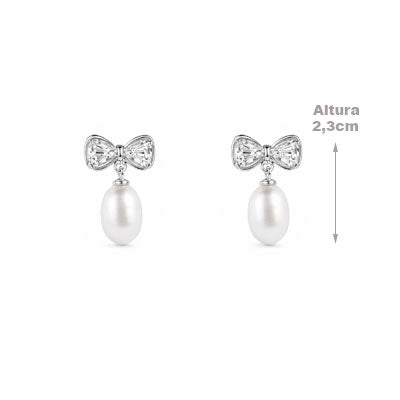 Brinco de Prata Laço - 66737