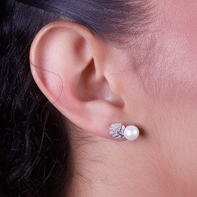 Brinco de Prata com Pedras - 66749