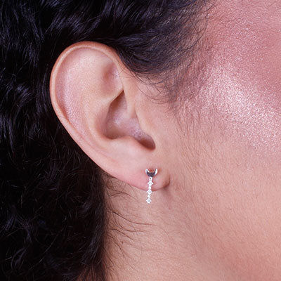 Brinco de Prata Lua e Estrela - 66764