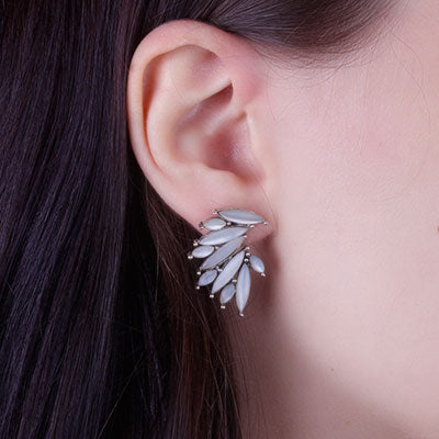 Brinco de Prata com Madrepérola - 66767