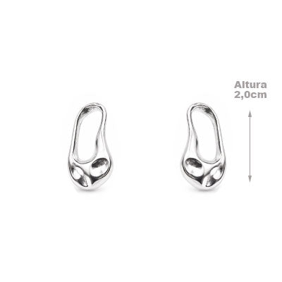 Brinco de Prata Liso - 66778