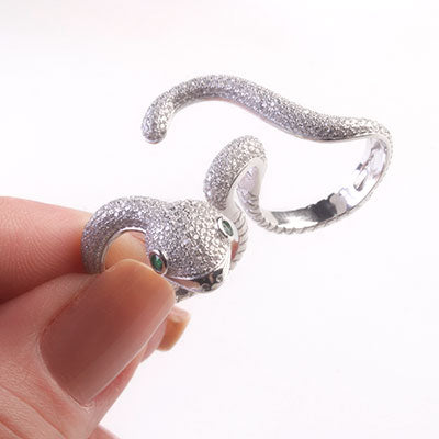 Anel de Prata Serpente/Cobra - 66806