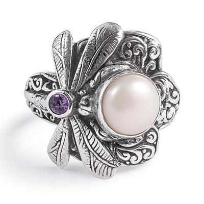 Anel de Prata Libélula - 66822