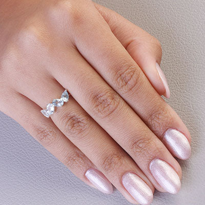 Anel de Prata com Topázio - 66828