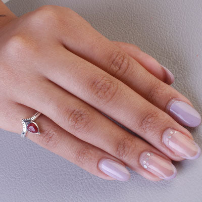 Anel de Prata com Rubi - 66852